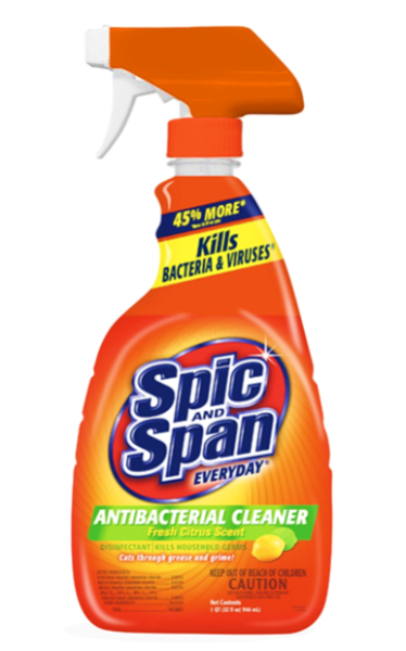 SPIC and SPAN Everyday Antibacterial Cleaner 'Fresh Citrus Scent' 946 ml
